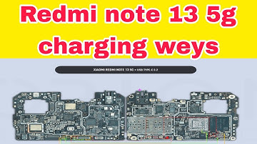 Redmi not 13 5g charging problem solution// charging all track