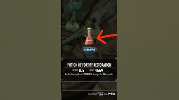 Skyrim: How To Make Restoration Glitch Potion!! #gaming #gamingchannel #youtube