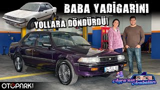Baba Yadigarı Toyota Corona&#39;yı yollara döndürdü! | @AycaninArabalari