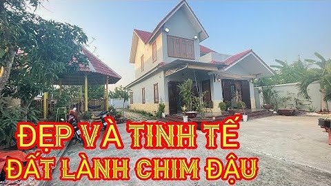 TẬP 460 NHÀ BIỆT THỰ BỰ THIỆT TRUNG AN MỸ THO TIỀN GIANG. 18X30 CÓ THỔ CƯ.