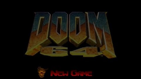 Doom 64 (Nintendo 64): Intro & auto demo