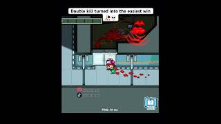 Double kill turned into the easiest win#amongus #among_us #amongus_video #shorts #funny #amongus2026