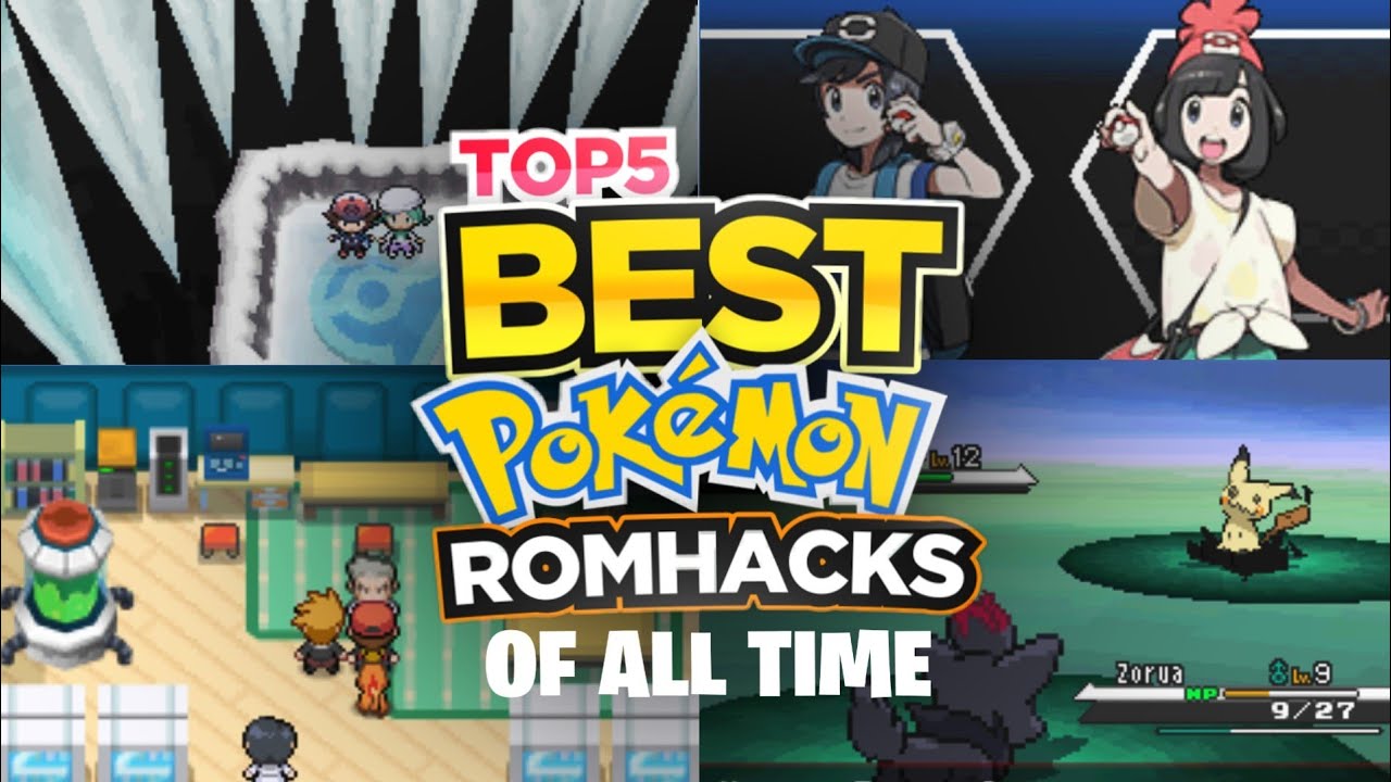 Top 5 BEST Pokemon NDS Rom Hacks Of All Time! YouTube