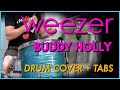 Weezer – Buddy Holly | Drum Cover w/ Tabs (90s Alt-Rock Classic)