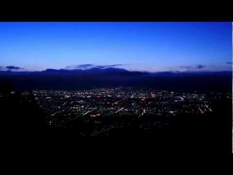 【微速度撮影】南アルプス市 県民の森(朝)