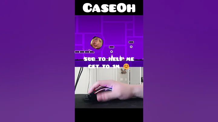 Geometry Dash but CaseOh Eats the Level! 🍔