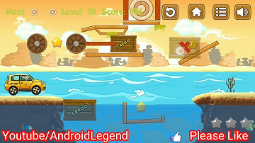 Build It River Bridge Level 18 All 3 Star Android Walkthrough
