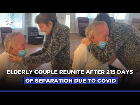 Viral Video: Elderly Couple Reunite After 215 Days Of Separation Due To COVID