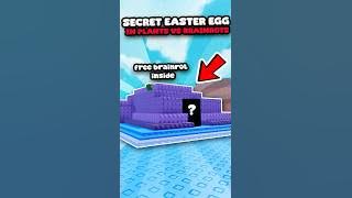 NEW SECRET EASTER EGG in PLANTS VS BRAINROT ROBLOX