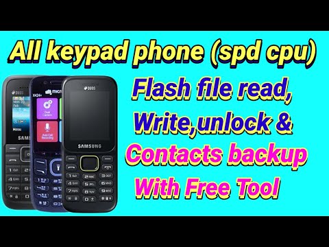 Free ToolAll Keypad Mobile Flash File Read,Write,Unlock x Contacts Backup.