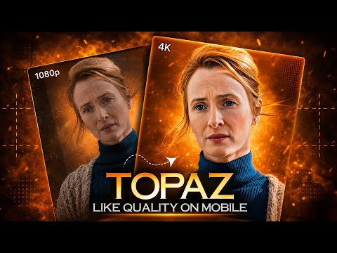 Topaz + AE Quality on Mobile! 🤯