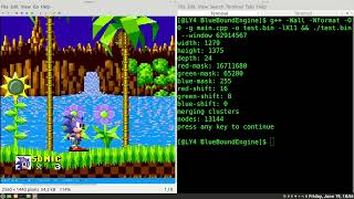 Handcrafted Computer Vision Engine: Detects Sonic