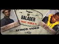 Soolking Feat Niska Balader Official Lyric Video Soolking Feat Niska Balader Official Lyric Video