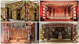 Beautiful Wedding Mandapam Decoration Ideas 2023 |Wedding Stage Decorations || Muhurtham Stage Decor