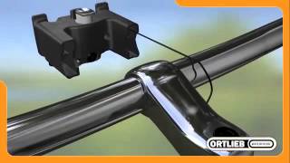 Ortlieb Ultimate 6 Mounting Installation Demo @ CycloCamping.com