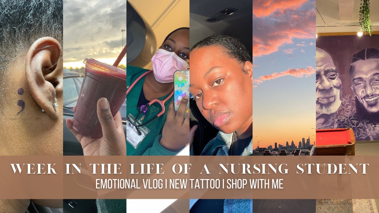 WEEK IN THE LIFE OF A NURSING STUDENT I EMOTIONAL NURSING STUDENT VLOG ...