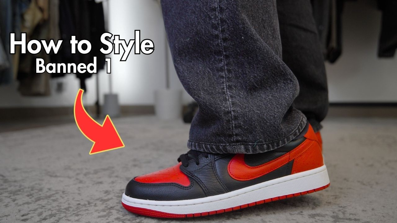 Jordan 1 Low Banned 2026 unboxing, review & on foot - YouTube