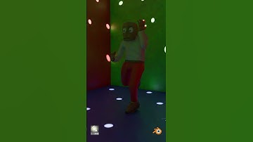 #Disco #Dance -ish #Blender #Rig #Test #WIP #Cycles #b3d #animation