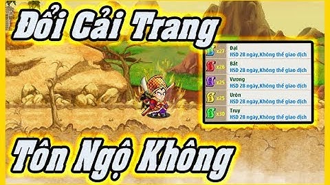 Đổi Cải Trang Tôn Ngộ Không..Sự Kiện Tết | Ngọc Rồng Online