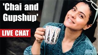 Bollywood Actress Kajol Live Chat Video With Fans | Kajol Photoshoot BY Yug Devgan | Ajay Devgan