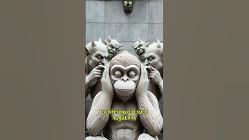 The Secret Meaning Behind the Three Wise Monkeys in Buddhism #buddhism #buddhiststory #buddhist