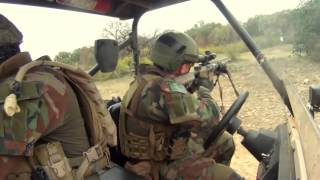 Critical skills operators with u.s. marine corps forces special
operations command, conduct advanced sniper training at an undisclosed
location. this video i...