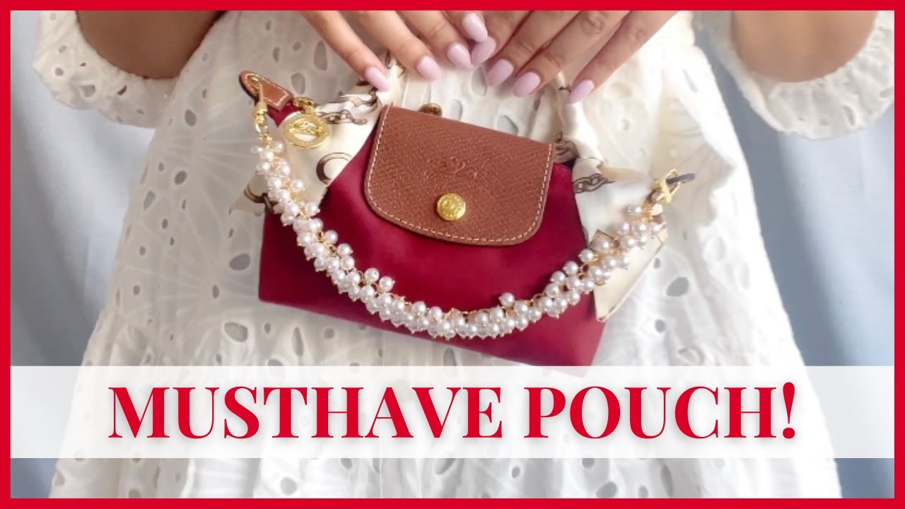 HOW TO EASILY TURN POUCH INTO A HANDBAG