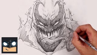 drawing anti venom how to sketch tutorial