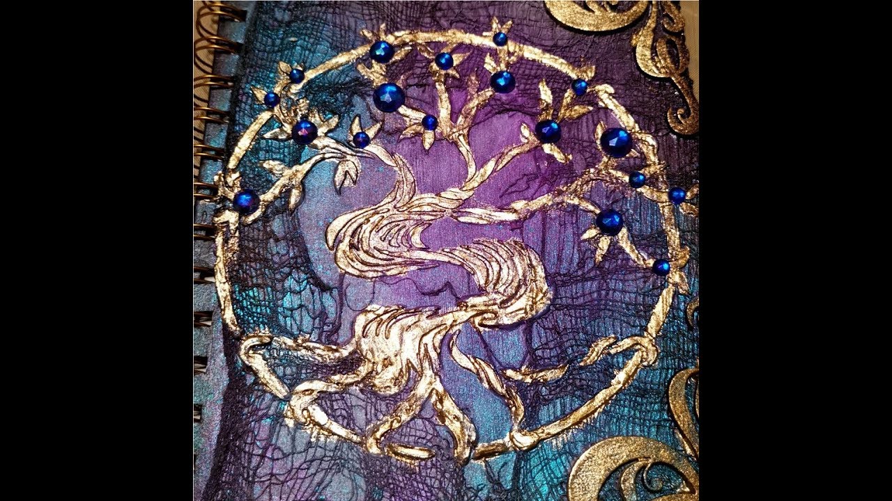 Tree of Life Journal Tutorial stencils router