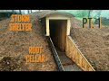 Building a storm shelter  root cellar pt1