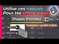 Noeuds Shapes (Formes) dans Fusion : fonctionnement, avantages et 3D