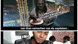 Bamboo paradise briyani is it worth ekatuthangal Hilton hotel near Food review tamil vlog