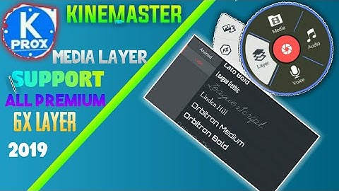 Best MOD Of Kinemaster Prox+ Media layer support all priemium features 6X Layer 2019