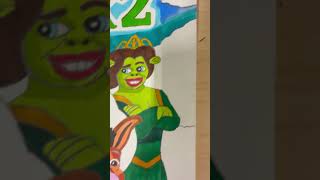 Shrek 2 2004 Poster with Color Markers Part 5 #shrek2 #pdidreamworks