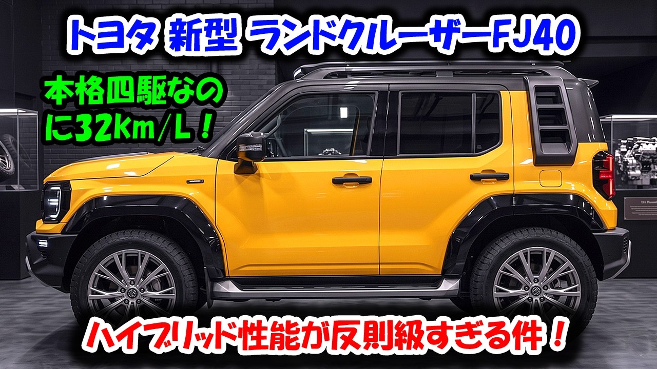 The 2027 All-New Toyota Land Cruiser FJ40 Is Insane! A Serious 4WD