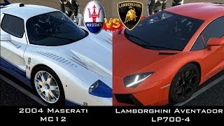 2004 maserati mc12 vs 2012 lamborghini aventador gameplay follow me on
xbox one - bussdriva xdhx twitter https://twitter.com/bussdh watch
p...