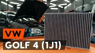 Cómo cambiar Filtro de aire acondicionado VW BORA Estate (1J6) - vídeo gratis en línea