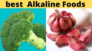 Top 10 Alkaline Foods That You MUST  eat in  Your Daily Diet
