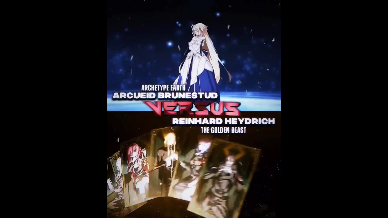 Arcueid Brunestud Archetype Earth Vs Reinhard Heydrich 