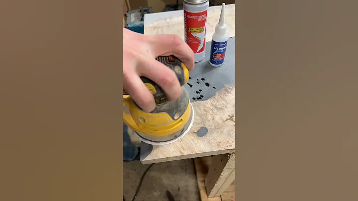 Fixing epoxy bubbles with @starbondadhesives Video by: @nativetimberstudios