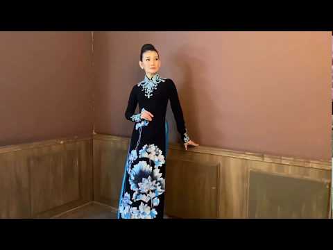 Bà bầu Sân Khấu kịch 5b MỸ UYÊN lần đầu chụp áo dài bà sui | quần áo chụp bầu