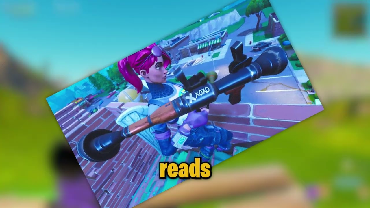 Fortnite Rocket Launcher