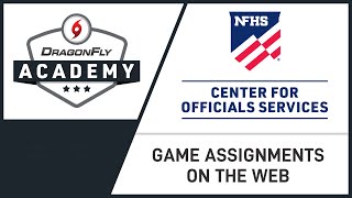 Officials - Game Assignments on the Web