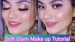 Soft Glame Make Up Tutorial|natural Make up|glowing make up@Manha-khan screenshot 5