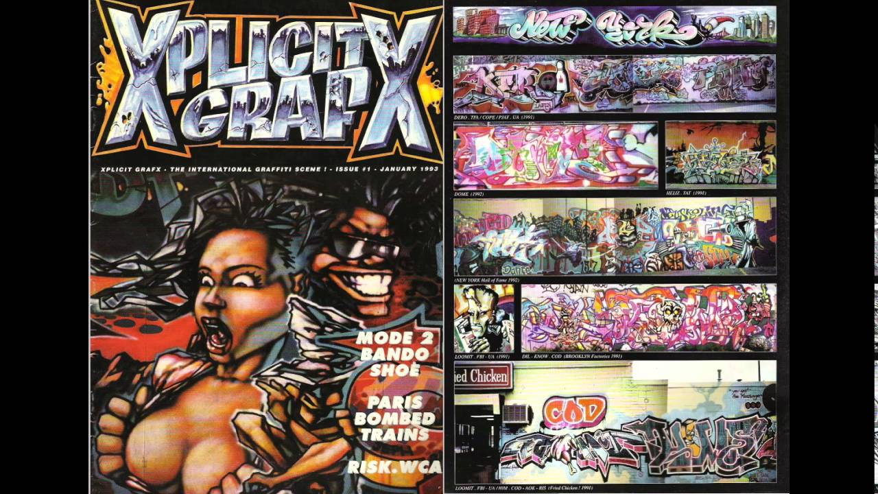 Xplicit GrafX Graffiti Magazine Issue #1