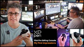 XPPen Pilot Pro Editing Console: An amazing modern Jog Shuttle for editors | My First Impressions