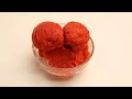 Sorbet ou glace rafraichissante a la fraise en moins de 5 minutes ?