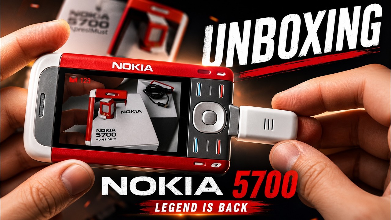 Nokia 5700 — When Phones Had Personality - YouTube