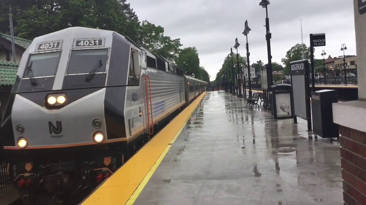 NJ Transit in Ridgewood YouTube
