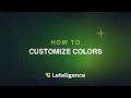 Customizing Colors | Leteligence